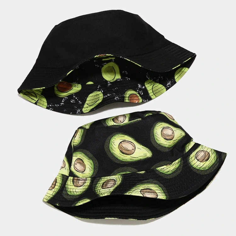 100% Polyester Wide Brim High Quality Custom Embroidery Printed Sublimation Bucket Hat