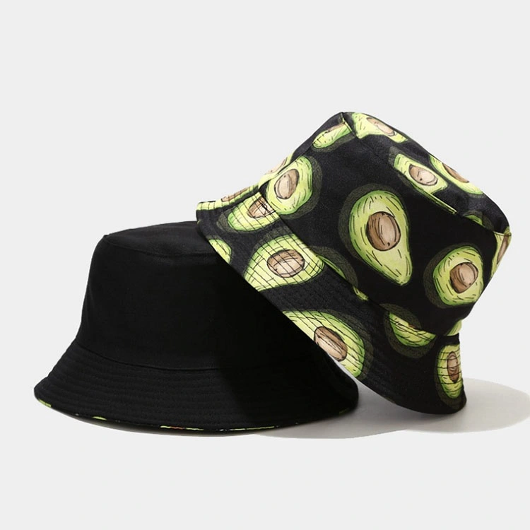 100% Polyester Wide Brim High Quality Custom Embroidery Printed Sublimation Bucket Hat