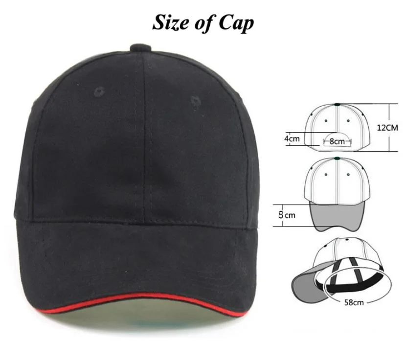 Suppliers Custom Promotional Gift Branded Hats Five Panels Sport Baseball Cap