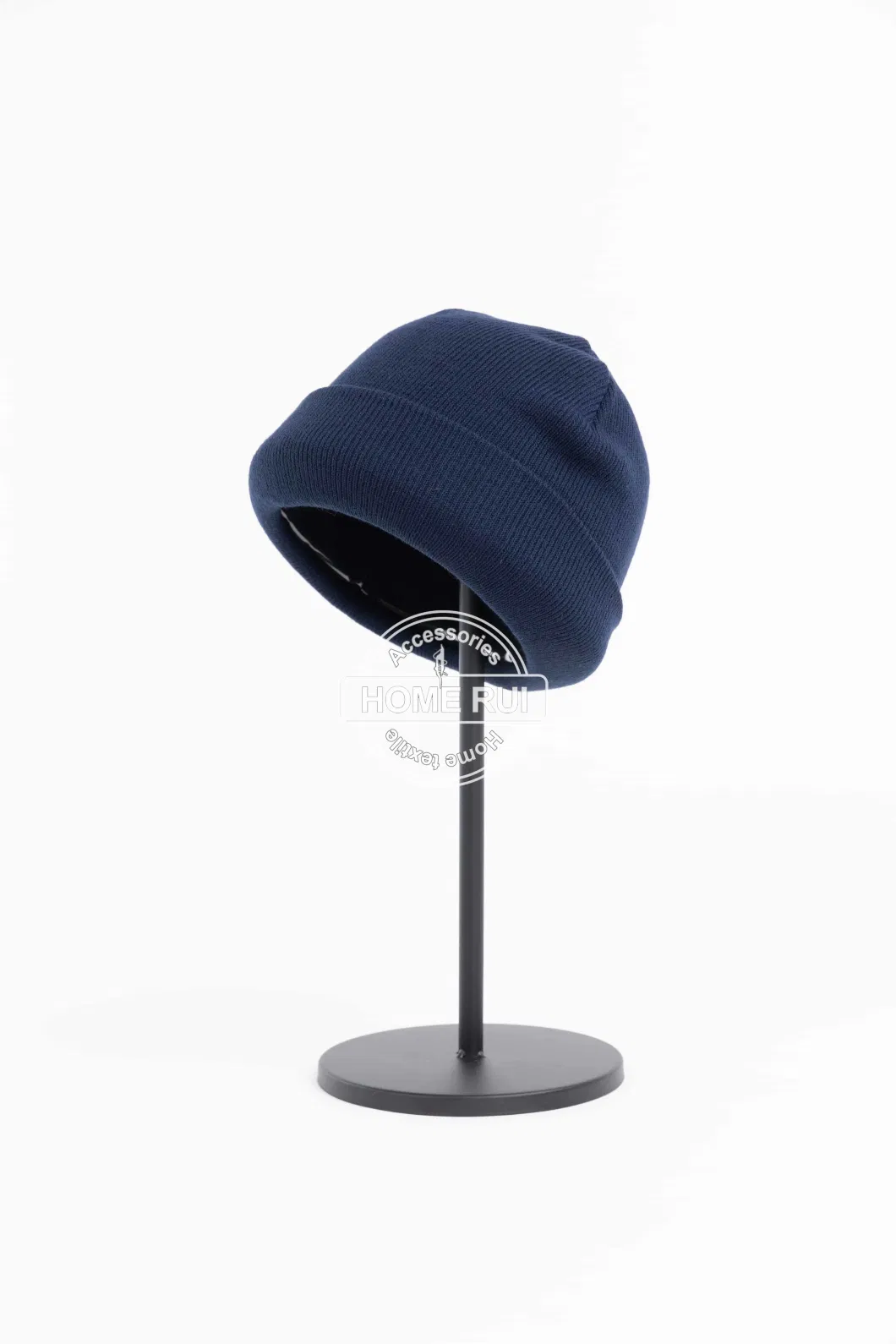 Hight Quality OEM ODM Designer Unisex Knitted Acrylic Polyester Spandex Custom Logo Beanie Hats Caps