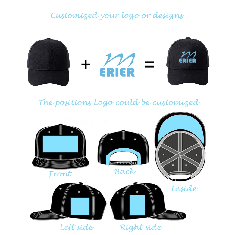 Suppliers Custom Promotional Gift Branded Hats Five Panels Sport Baseball Cap