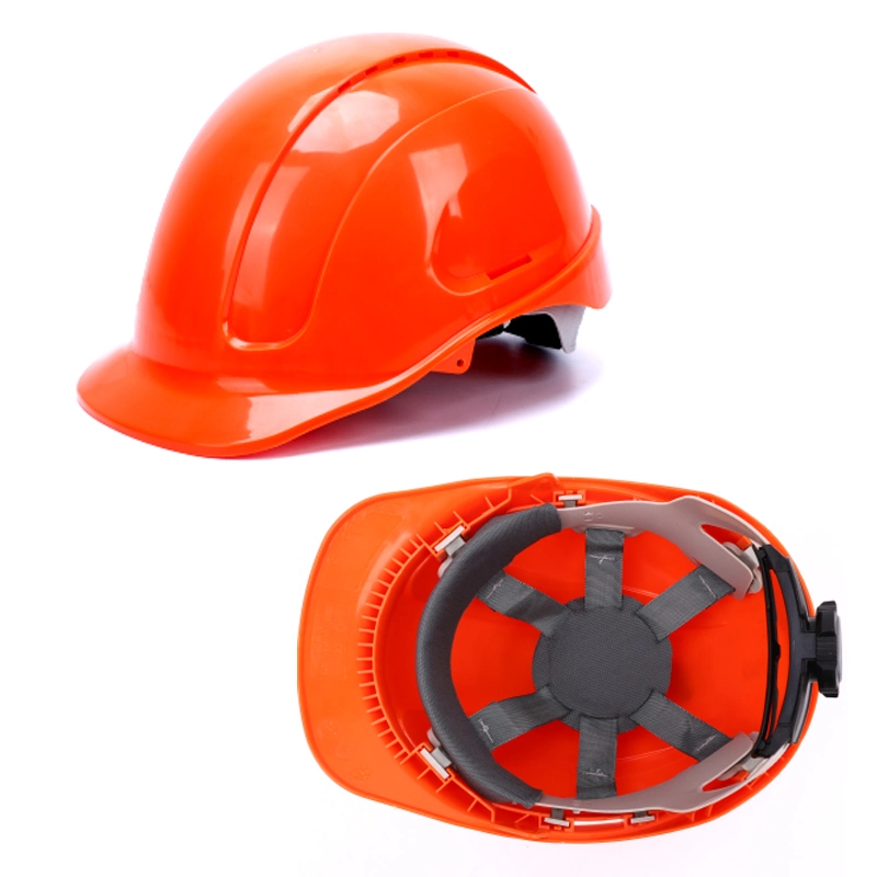 CE ANSI Verified Red ABS Shell Safety Helmet Working Hard Hat