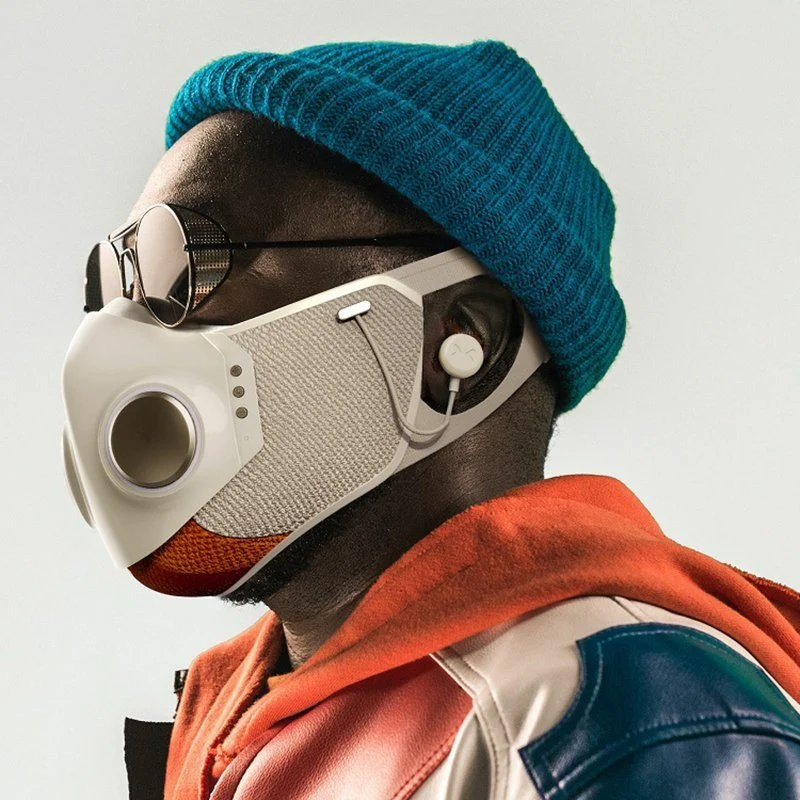 Functional Protective High Tech Face Shield Reusable Mask Bl19109