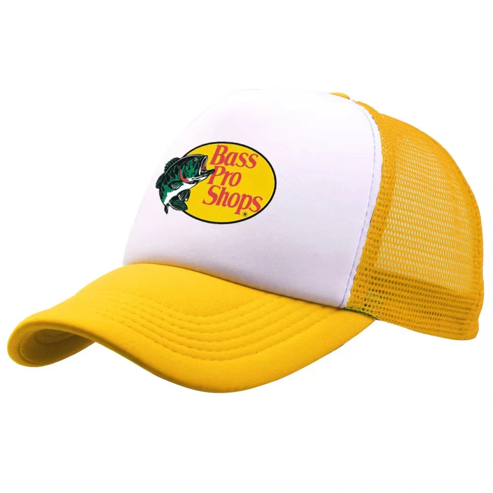 Available Customize Good Quality Polyester Mesh Summer Sun Golf Caps