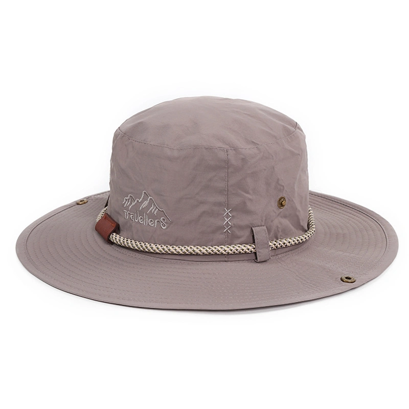 Wholesale Personalized Logo Safari Plain Bucket Hat