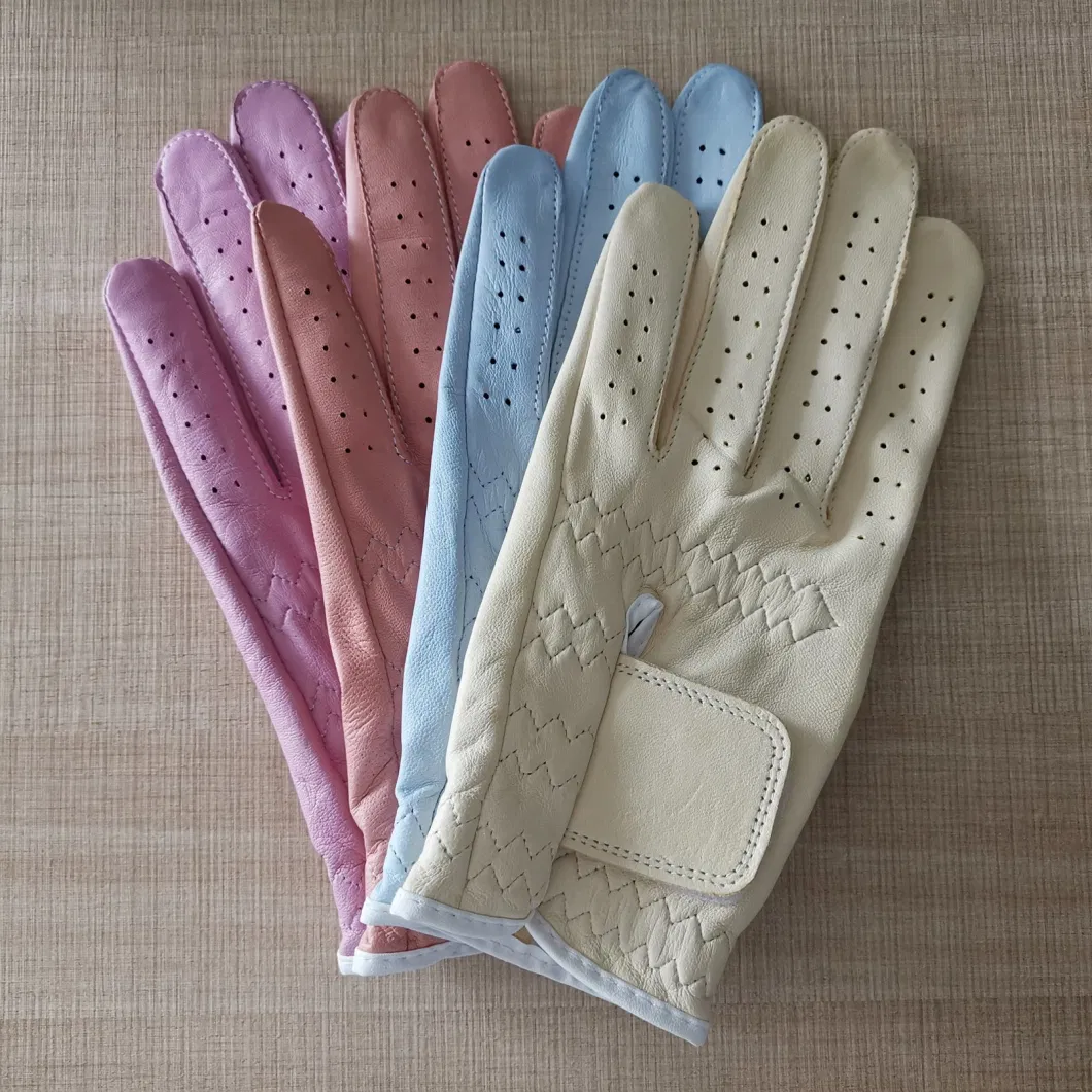 White Golf Gloves for Men with Custom Logo