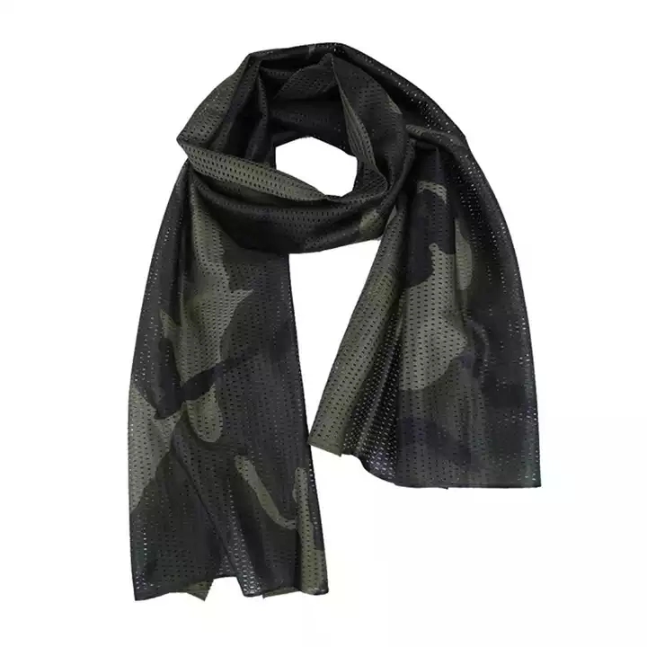 Tactical Sports Mesh Square Towel Camouflage Multi-Color Scarf