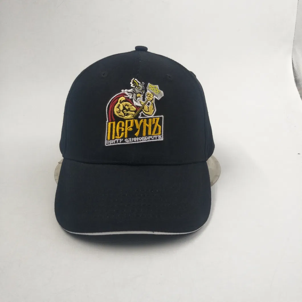 China Supplier Embroidery Sandwich Promotional Baseball Cap