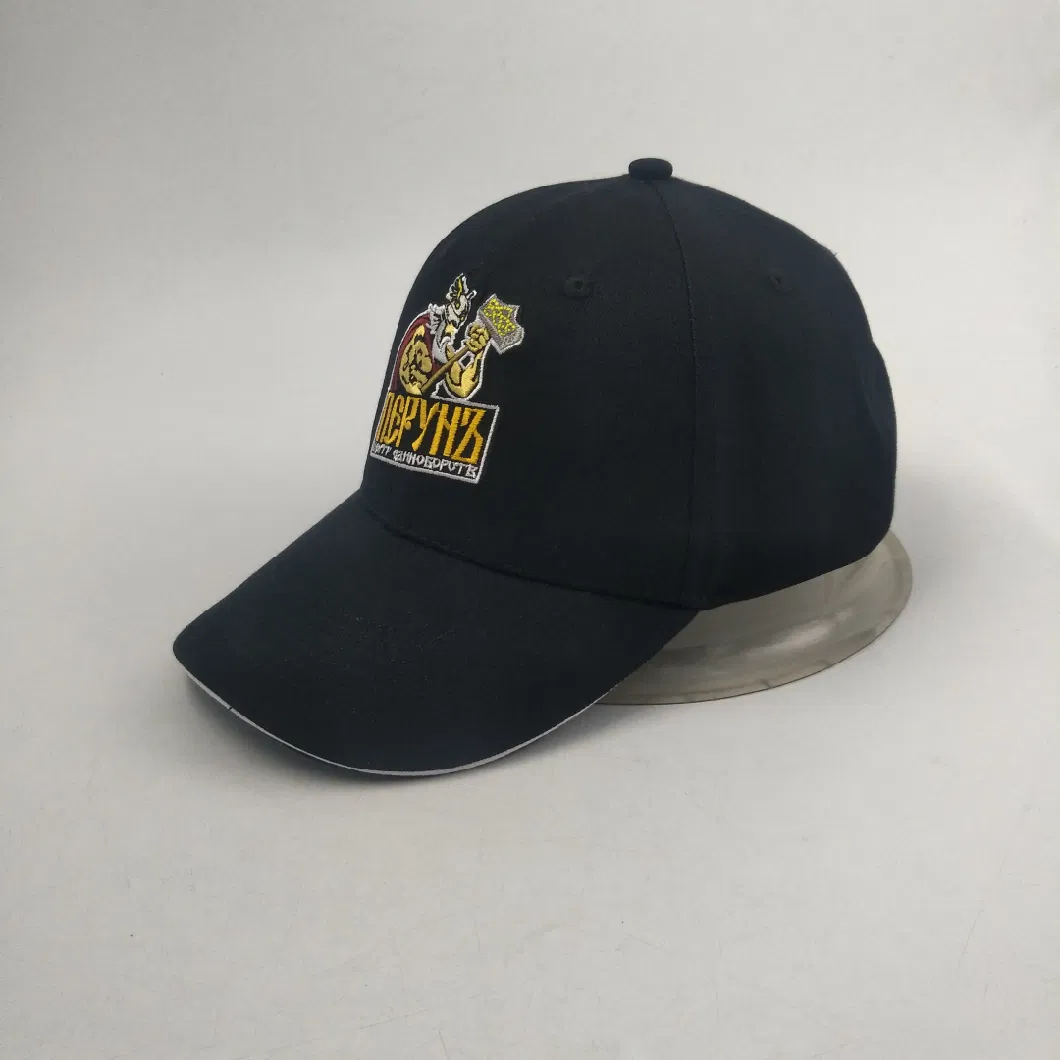 China Supplier Embroidery Sandwich Promotional Baseball Cap