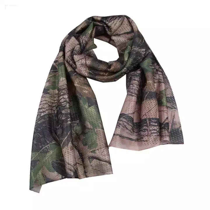 Tactical Sports Mesh Square Towel Camouflage Multi-Color Scarf