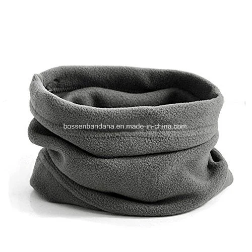 OEM Custom Gray Polar Fleece Winter Ski Wear Mask Neck Warmer Balaclava Manufacturer