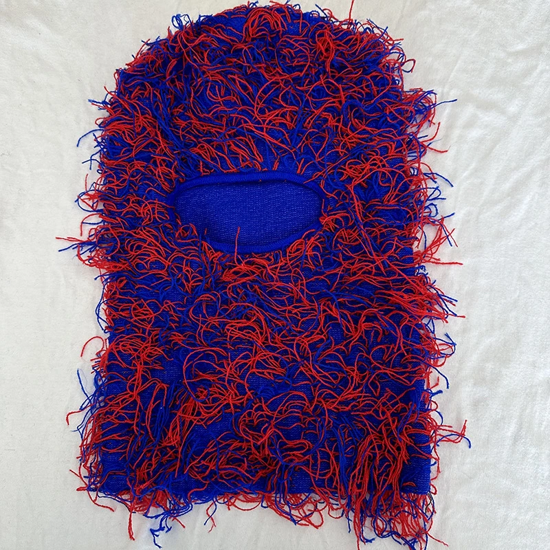 China Factory OEM Custom Design Jacquard Outdoor Camping Acrylic Knitted Balaclava Cap Cycling Ski Mask