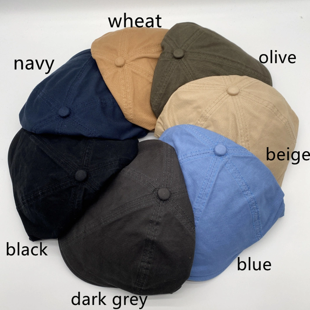 Winter Autumn European Style 6 Panels IVY Hat Newsboy Cap for Men