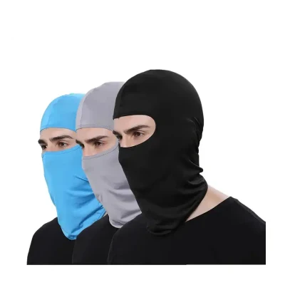 Maschera da sci Bandana cuffia da moto esterna casco balaclavas