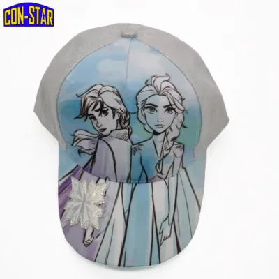 Cappello da baseball Frozen 3D Snow Flower Blingee ragazza Cap fama Verifica