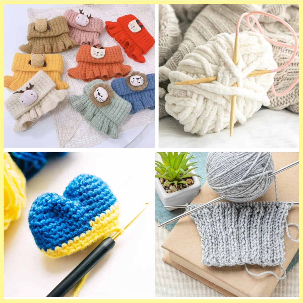 Customize Craft Gift Yarn Kit DIY Bucket Hat and Mittens