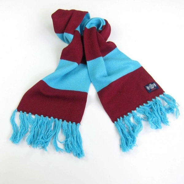100% Acrylic Promotion Knitted Football Scarf