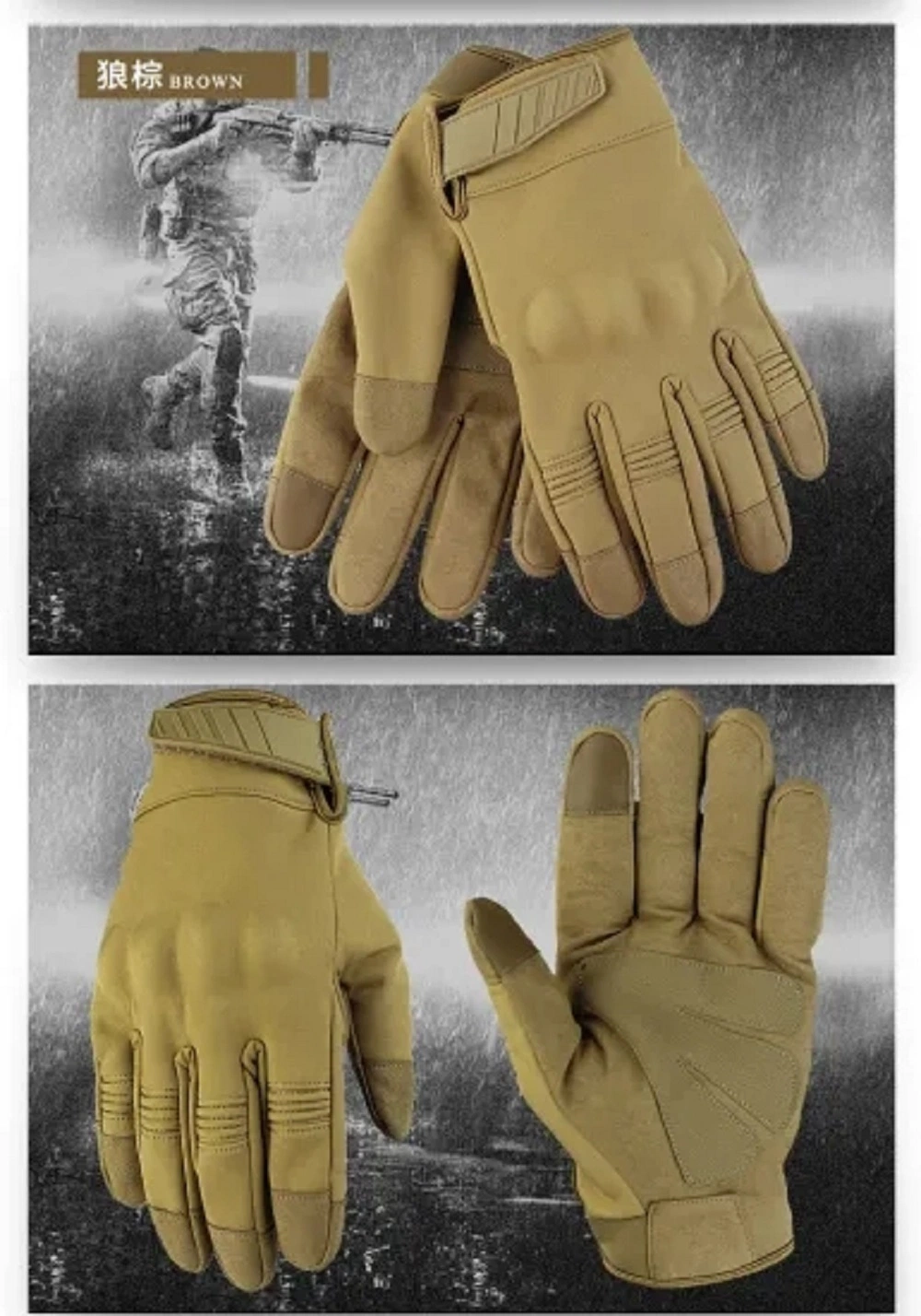 Men Winter Thermal Gloves Touch Screen Water Resistant Windproof Warm Wbb11688