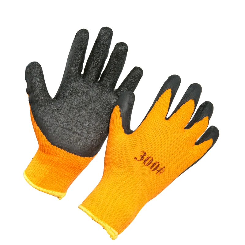 Cheap Winter Glove Cold Resistant Latex Coated Safety Working Gloves