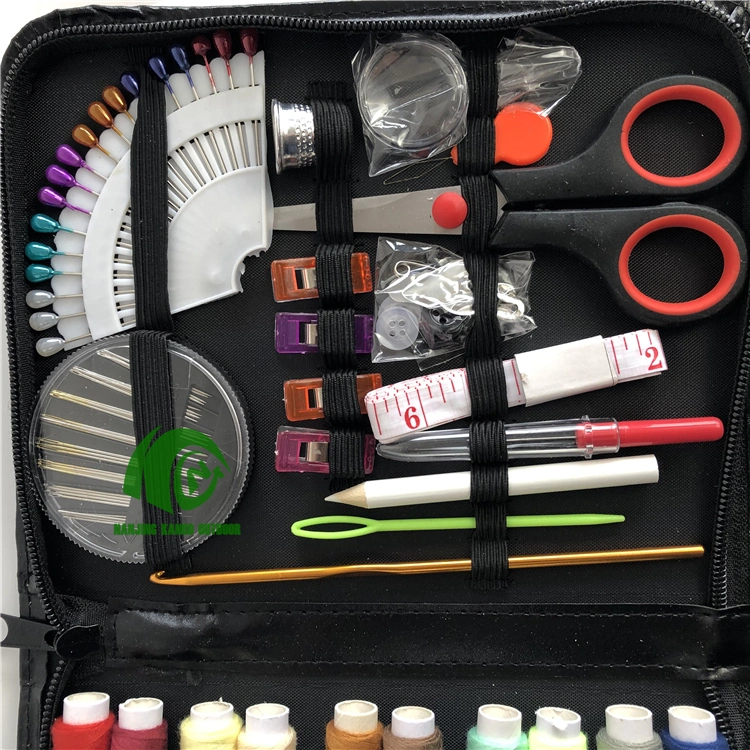 Fashion Bag Sewing Tool Home Sewing Kit Set Travel Sewing Kit Home Needlework Thread Pins Crochet Hooks Knit Kit Set for Family