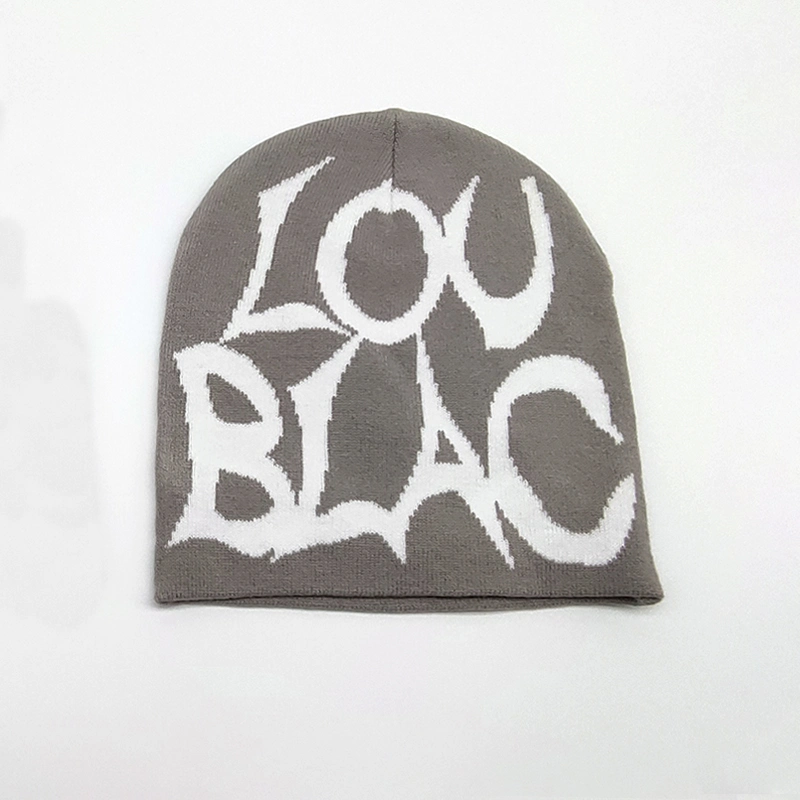 Acrylic Custom Logo High Quality Jacquard Winter Pullover Protection Warm Hat