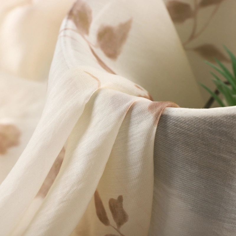 Textile Viscose Silk Satin Chiffon Fabric Digital Printing Cloth Disperse Print