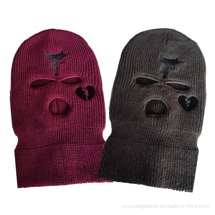 Custom Acrylic Ski Mask Face Cover Hat Winter Balaclava