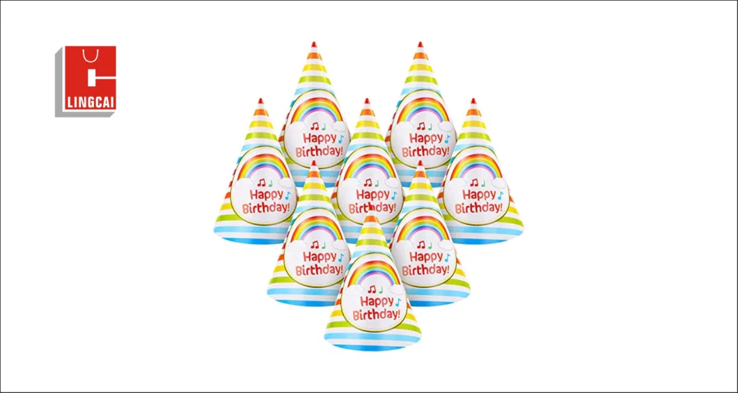 Fun Celebration Kit Happy Birthday Cone Party Hats