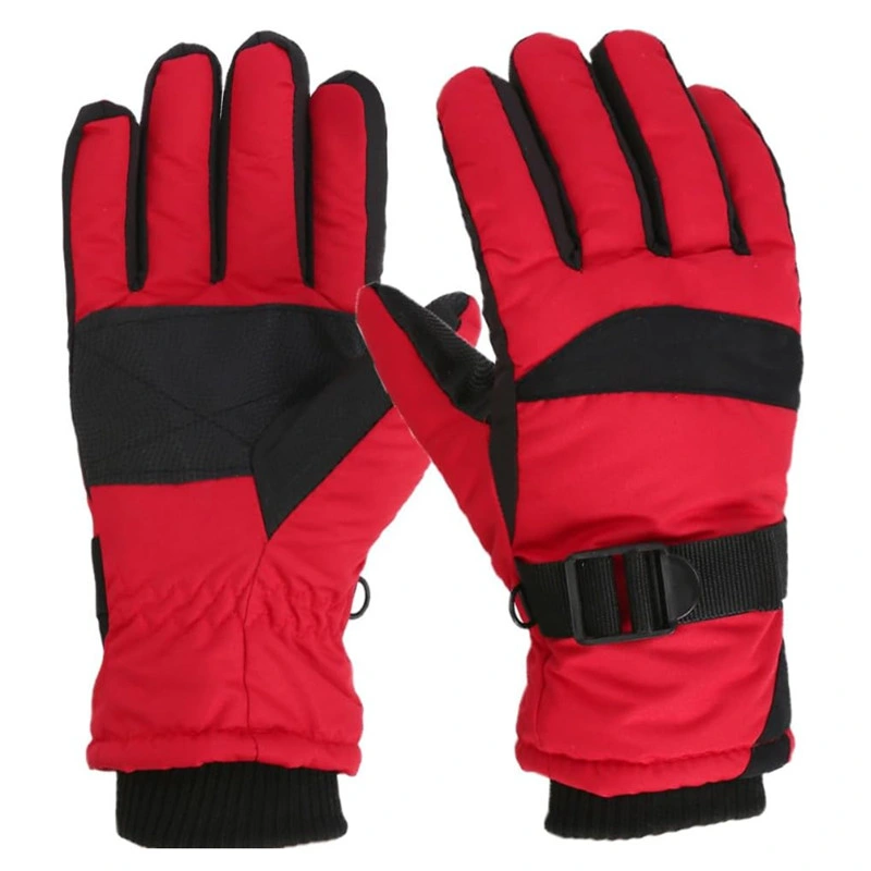 Winter Cold Weather Waterproof Windproof Breathable Ski Gloves for Adult and Children