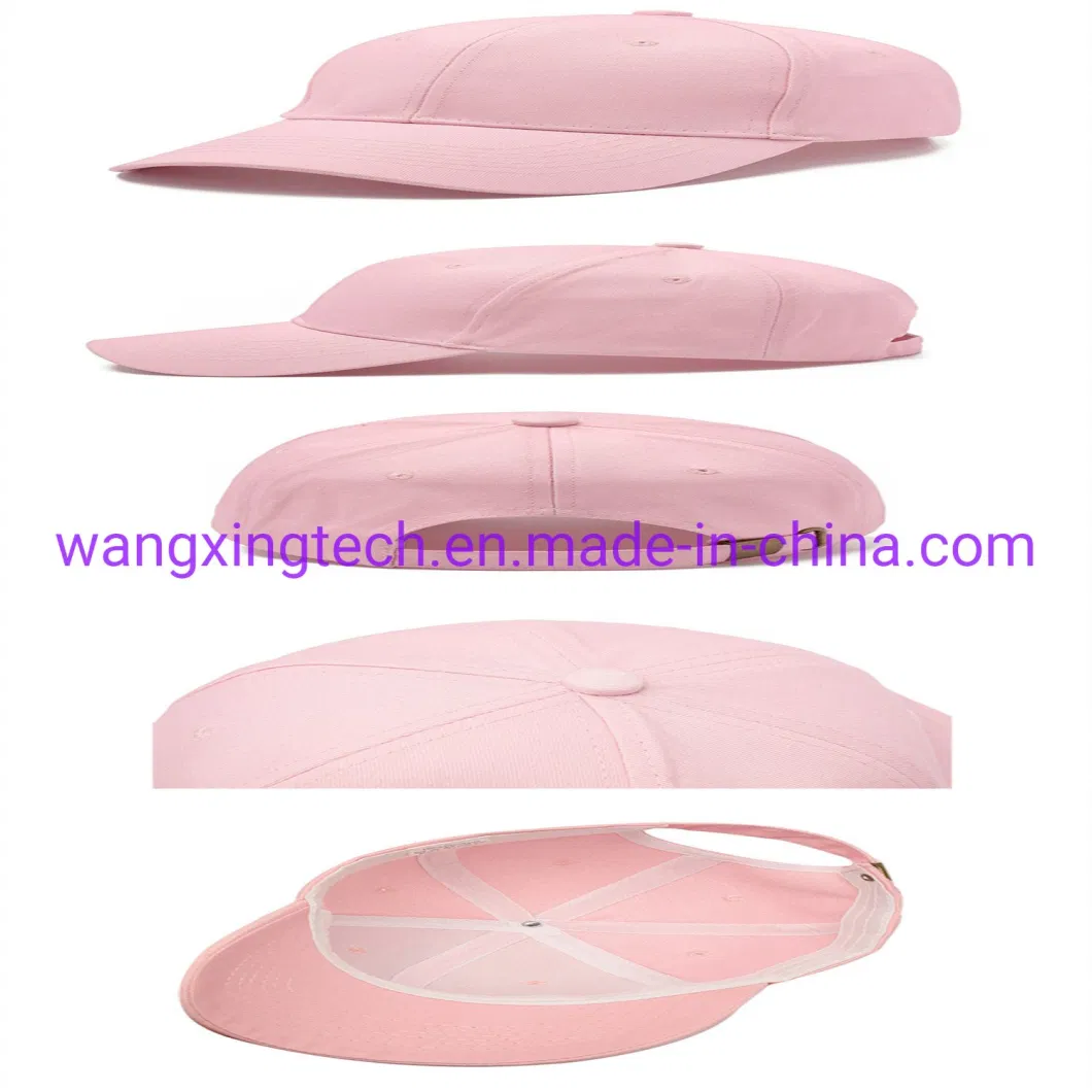 Wholesale Plain Baseball Cap Cotton Snapback Sunhat Custom Your Design Personalized Logo Embroiery/ Printing Adjustable Hat