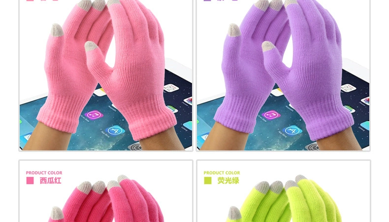 Promotion Touchscreen Magic Smartphone Texting Touch Screen Winter Gloves