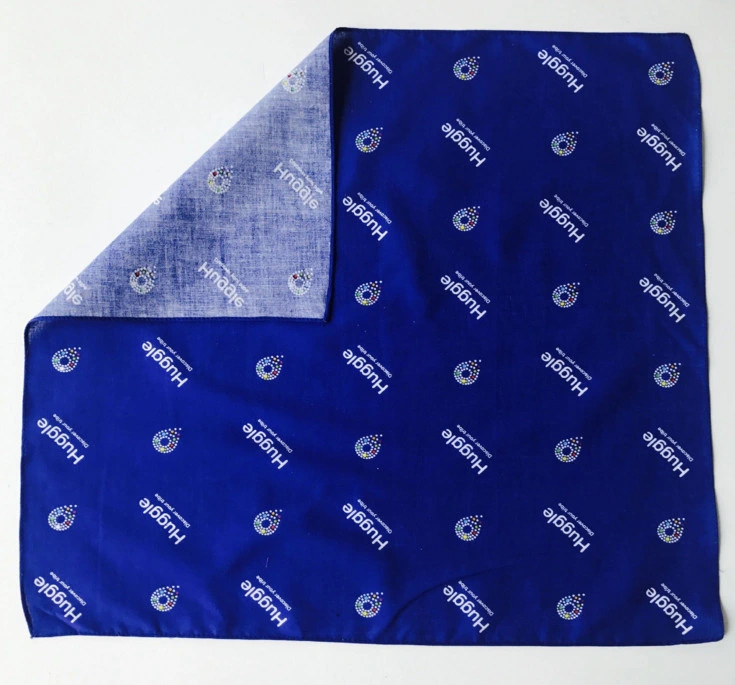 The Dog Paw Prints Scarf/ Head Scarf with Customized Logo