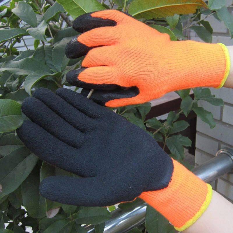 Winter Glove Foam Latex Gloves Safety Work Glove
