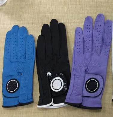 Leather Golf Gloves with Custom Logo