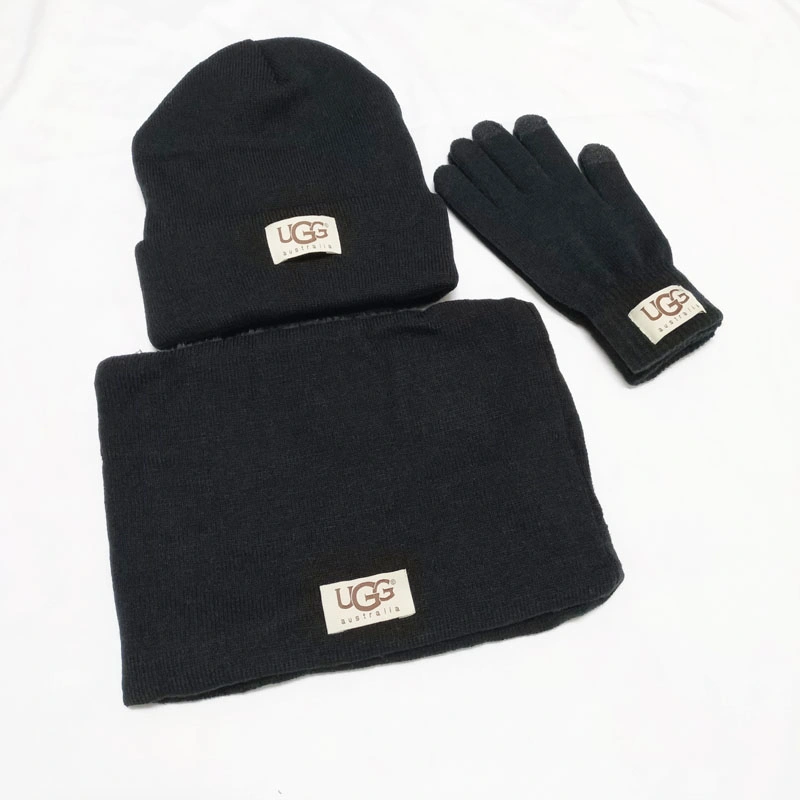 Luxury Warm Set Three Piece Gloves+ Scarf+Hat