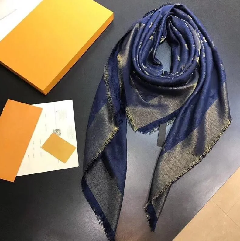 Luxury Brand Designer Scarf Scarves Wholesale Lady Fashion Printing 100% Silk Scarfs