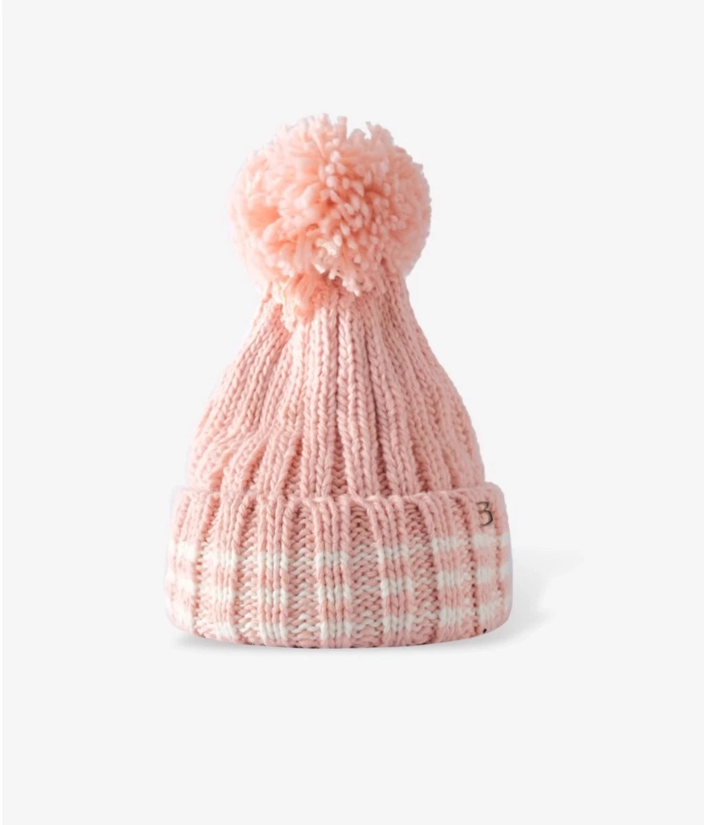 High Quality Winter Ear Warmer Acrylic Knitted POM-POM Beanie Hat