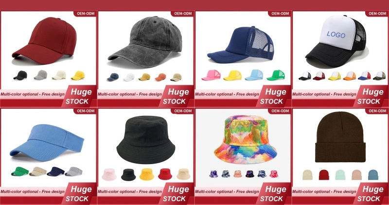 Bulk Wholesale Cotton Plain White Custom Logo Unisex Blank Fishing Cap Bucket Hat