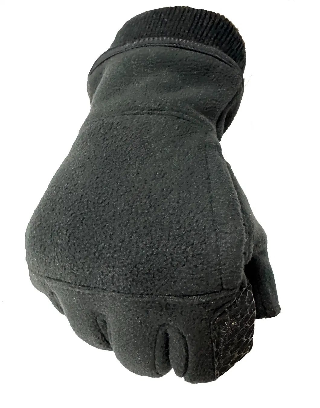 Fingerless Half Fingers Cycling Bike Fishing Sports Fleece Gloves