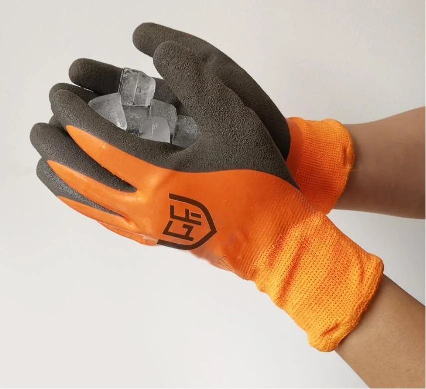 13G Nylon and 7g Acrylic Sandy Latex Palm Coated Gloves