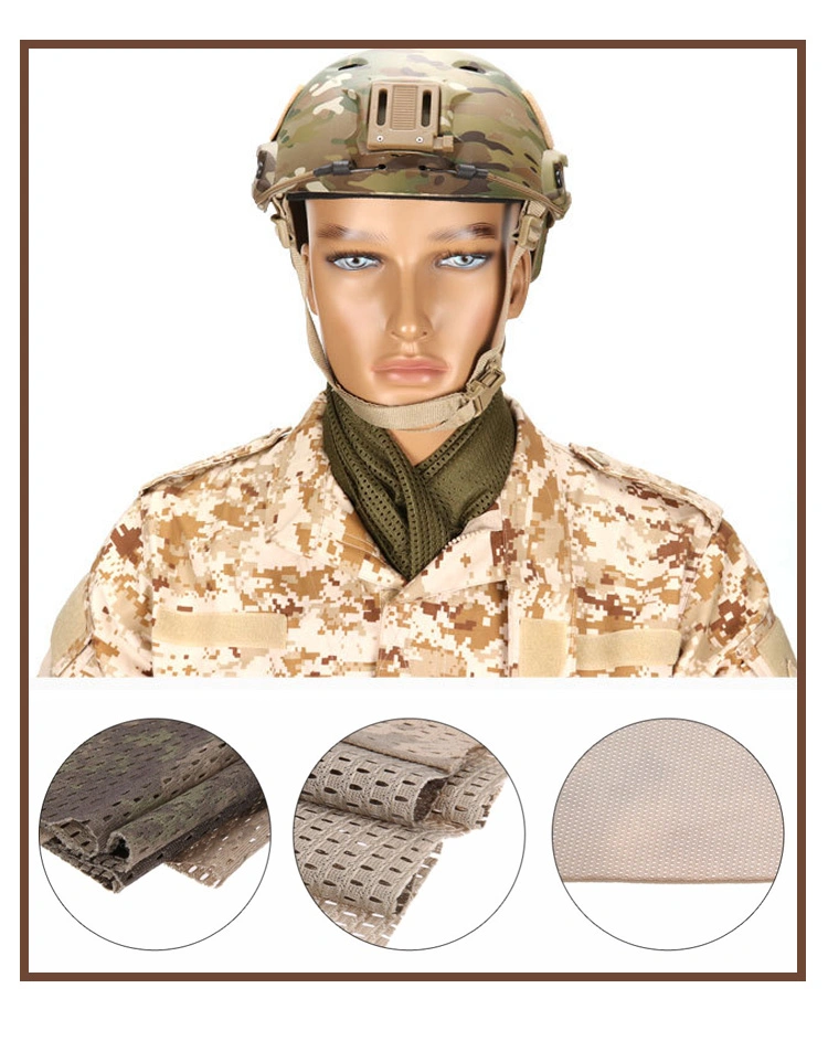 Tactical Sports Mesh Square Towel Camouflage Multi-Color Scarf