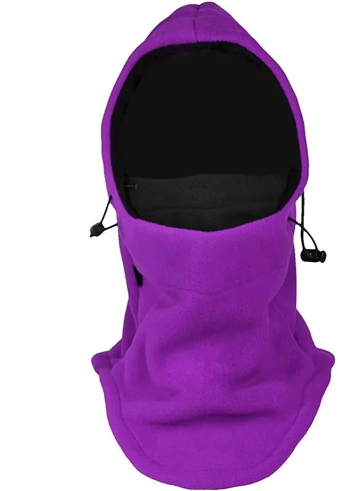 Hiking Camping Cycle Polar Fleece Outdoor Balaclava Snood Double Layer Adjustable Neck Tube Scarf