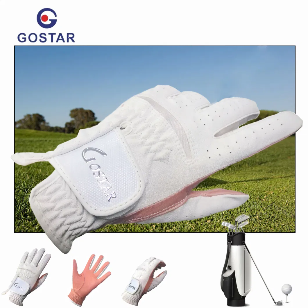 Customized Golf Left Hand Glove Children PU Leather Play Golf Glove