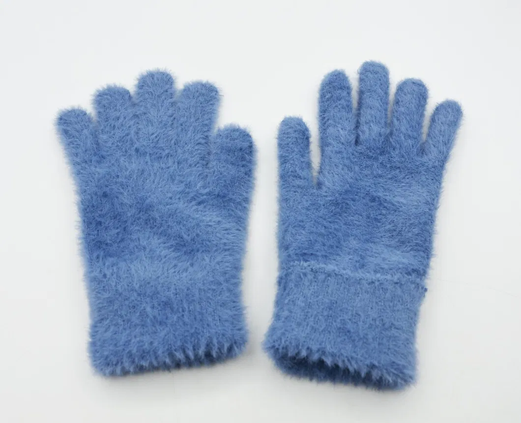 Winter New Creative Touch Screen Gloves Cute Colourful Knitted Unisex Full Finger Gloves Mittens