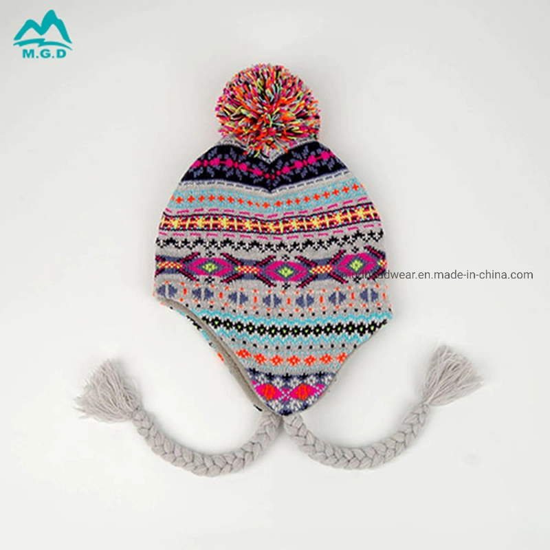 New Fashion Winter Student Boy Girl Cute Warm Knitted Colorful Caps Beanies Hat