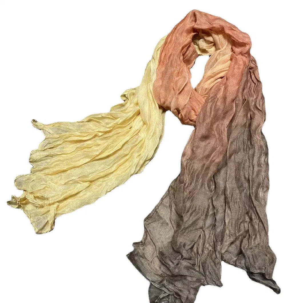 2024 Crinkle Scarves for Women Muslim Hijabs Shawls and Scarves