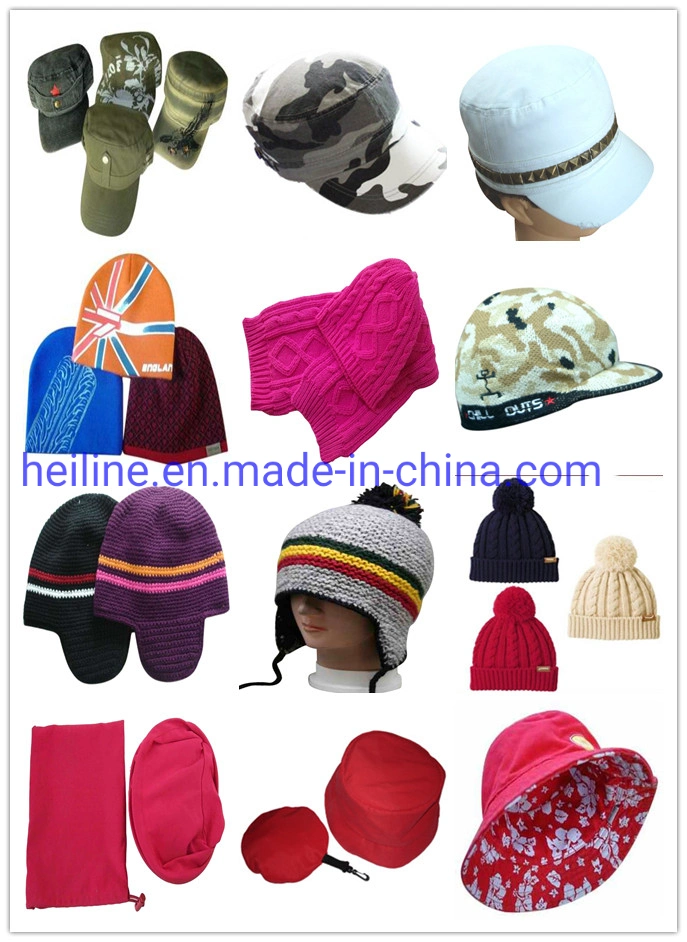 Acrylic Yarn Top 4 Corner Cheap Knitting Winter Warm Beanie Hat