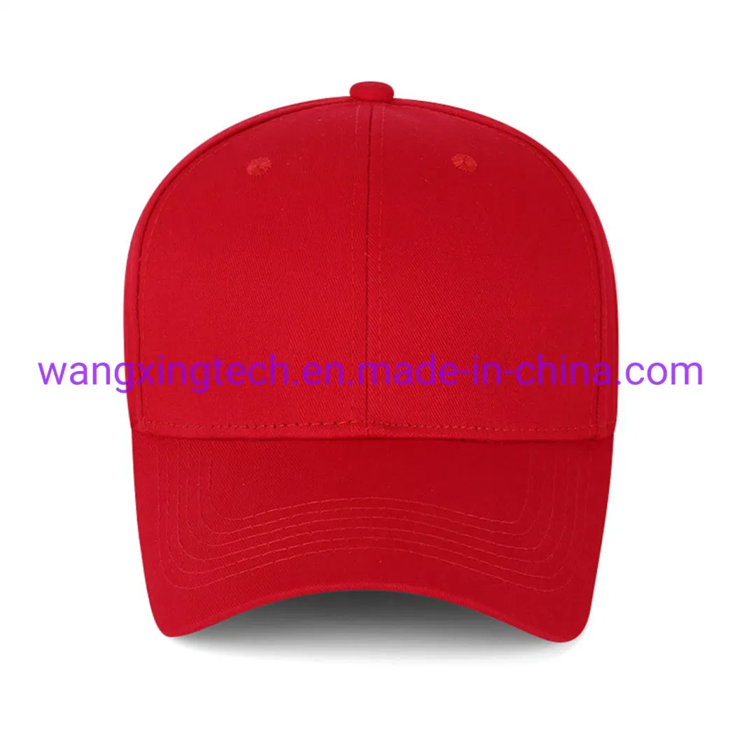 Wholesale Plain Baseball Cap Cotton Snapback Sunhat Custom Your Design Personalized Logo Embroiery/ Printing Adjustable Hat