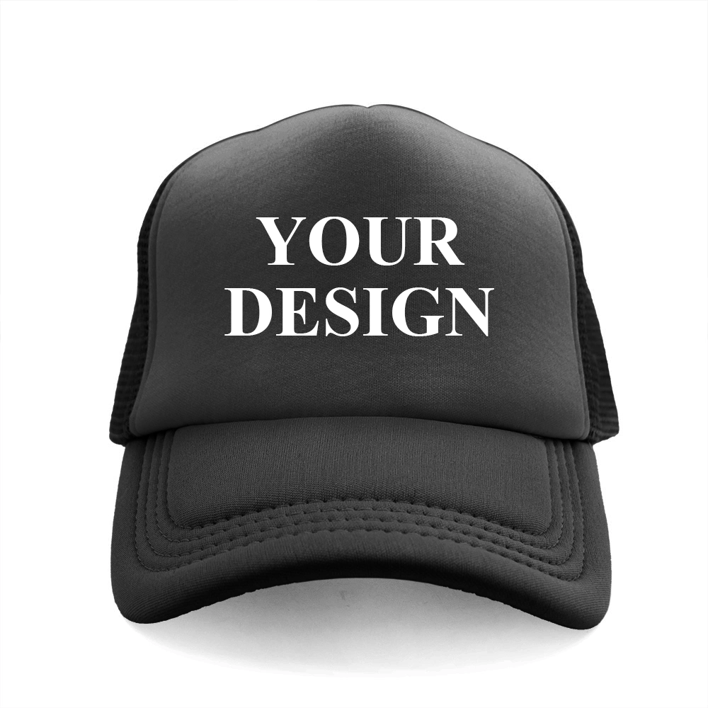 OEM Top Quality Manufactory Direct Professional Hats Custom Personalized Logo Caps Design Printing Embroidered Mesh Baseball Hat Trucker Caps