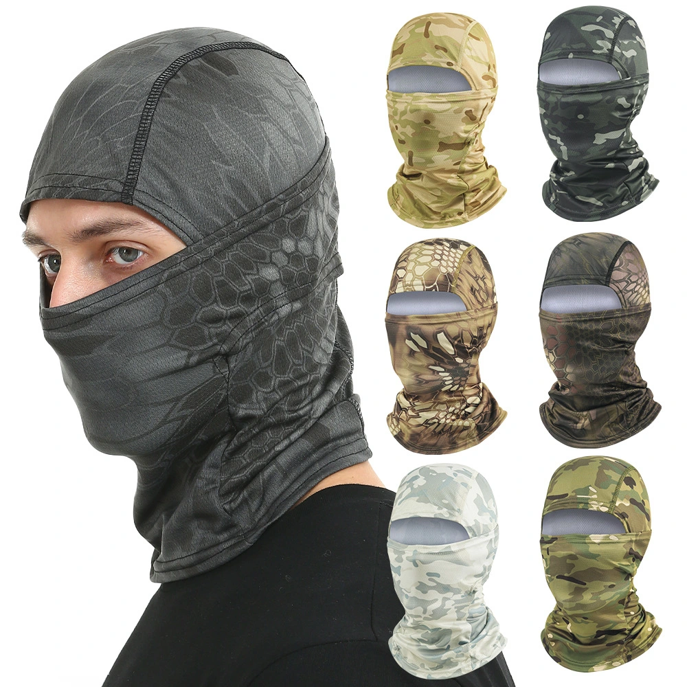 Wholesale Balaclava Multifunctional Custom Any Logo Full Face Mask Motorcycle Camouflage Balaclava